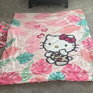 Hello Kitty Bed Set